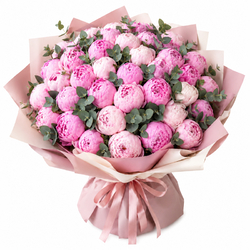 Bukiet od 7 do 100 piwonii